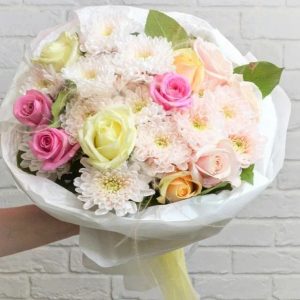 Букет микс "нежная улыбка"