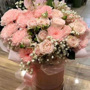 Букет "Пломбир с клубникой"